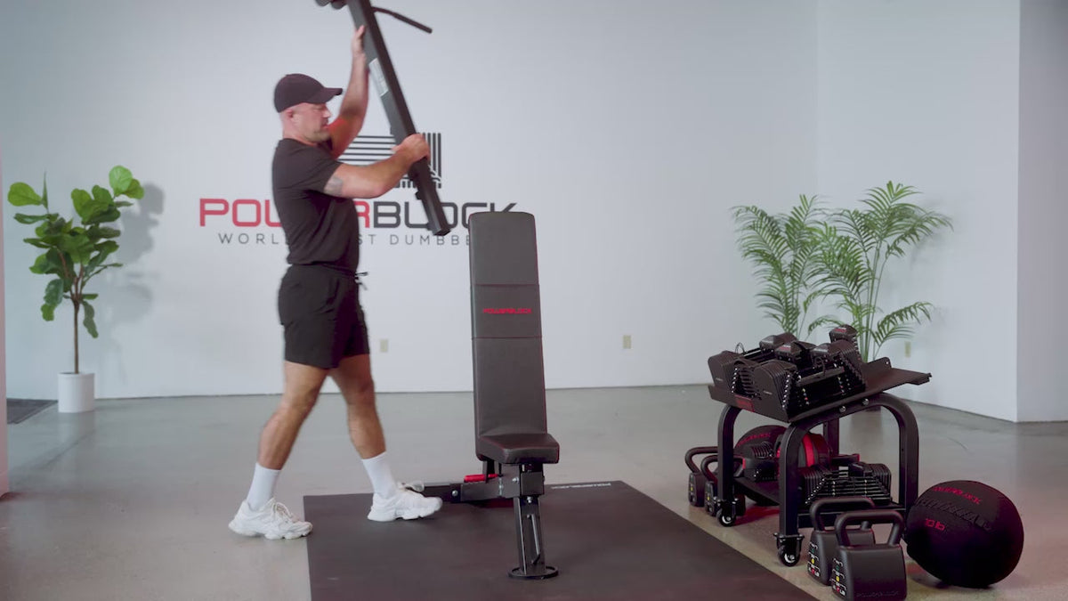 PowerBlock PowerBench 2.0 Adjustable Weight Bench